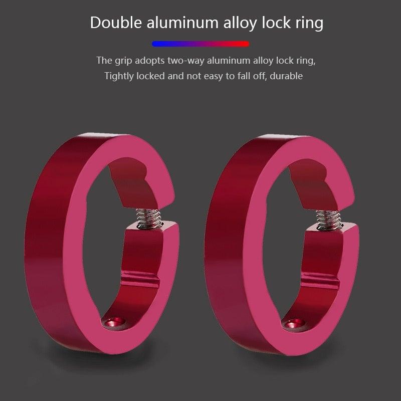 Bicycle Grip Handlebar End Cap Aluminium Alloy Lock Mountain Handle Bar Grip Bike Anti - Skid Rubber Bicycle Skid - Proof Grips New Generation Bike Handlebar Grip Soft Gel Inserts Shock Resistance Ergonomics Comfort Design - UrbanCycling.com