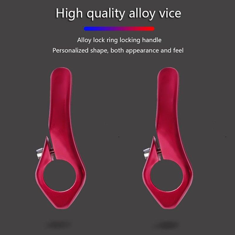 Bicycle Grip Handlebar End Cap Aluminium Alloy Lock Mountain Handle Bar Grip Bike Anti - Skid Rubber Bicycle Skid - Proof Grips New Generation Bike Handlebar Grip Soft Gel Inserts Shock Resistance Ergonomics Comfort Design - UrbanCycling.com