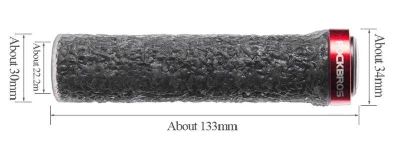 Bicycle Grips Rubber Handle Anti - Skid Cycling Handlebar Cuffs Lock Aluminum Alloy Bike Lock - On Mountain Bike Grips Bicycle Handlebar Locking Grips Non - Slip Handle Grips - UrbanCycling.com