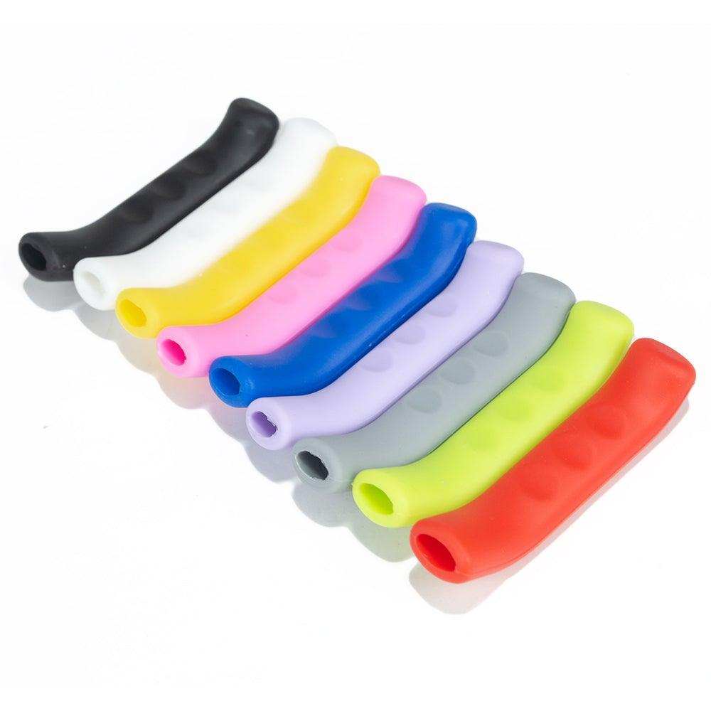 Bicycle Handle Bar Grips Cover Brake Handle Mountain Bike Cycling Silicone Anti - slip Handlebar Soft Grip Brake Silicone Covers Sleeves Waterproof Mountain Road Bike Brake Handle Protector - UrbanCycling.com