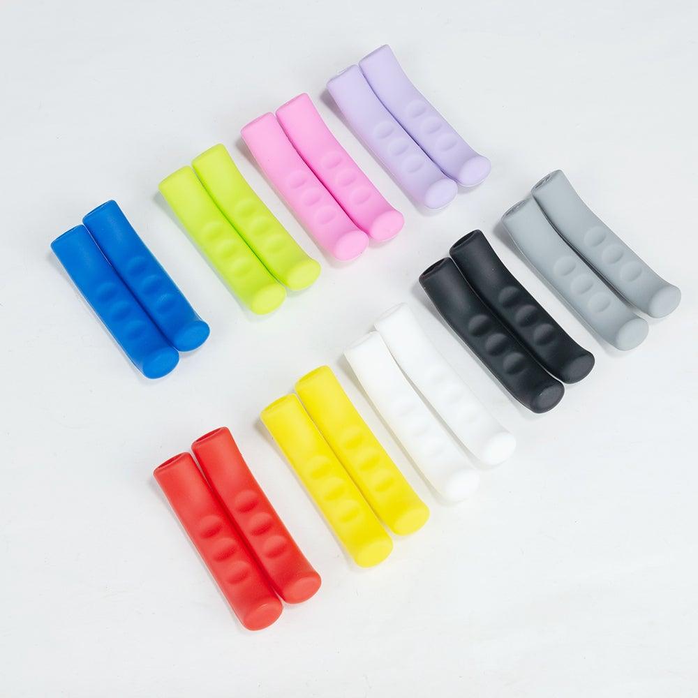 Bicycle Handle Bar Grips Cover Brake Handle Mountain Bike Cycling Silicone Anti - slip Handlebar Soft Grip Brake Silicone Covers Sleeves Waterproof Mountain Road Bike Brake Handle Protector - UrbanCycling.com