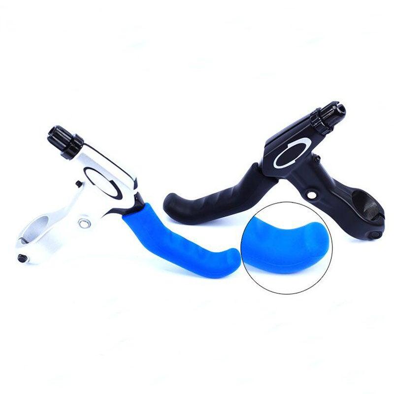 Bicycle Handle Bar Grips Cover Brake Handle Mountain Bike Cycling Silicone Anti - slip Handlebar Soft Grip Brake Silicone Covers Sleeves Waterproof Mountain Road Bike Brake Handle Protector - UrbanCycling.com