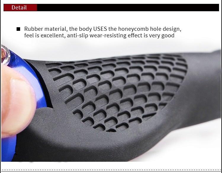 Bicycle Handlebar Cover Bike Grips Bicycle Mountain Grips Aluminum Anti - Slip Handle Bike Double Aluminum Clamp Lock On Grips For Mountain Bike Handle Bar Ends Bike Grips Comfort Ergo Handlebar Grip Designed For Cycling - UrbanCycling.com