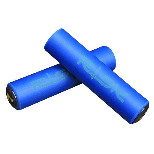 Bicycle Handlebar Cover Silicone Non Slip Bike Handle End Grips Bicycle Parts Soft Sponge Non - Slip Bicycle Handle With End Holding Shock Resistance Absorbent Comfortable Bike Accessories - UrbanCycling.com