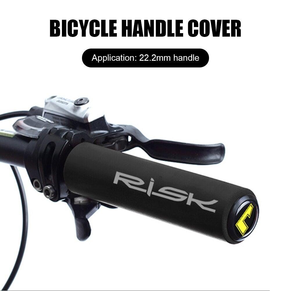 Bicycle Handlebar Cover Silicone Non Slip Bike Handle End Grips Bicycle Parts Soft Sponge Non - Slip Bicycle Handle With End Holding Shock Resistance Absorbent Comfortable Bike Accessories - UrbanCycling.com