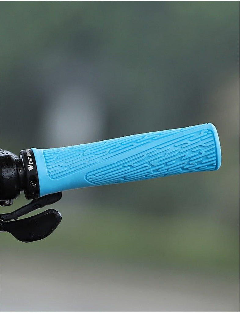 Bicycle Handlebar Grips Cycling Bicycle Accessories Non - Slip Bicycle Handlebar Grips Bike Handle Ergonomic Shockproof Bicycle Handle Grip With Adjustable Aluminum Lock For Mountain Bike - UrbanCycling.com