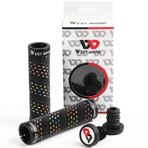 Bicycle Handlebar Grips Cycling Bicycle Accessories Non - Slip Bicycle Handlebar Grips Bike Handle Ergonomic Shockproof Bicycle Handle Grip With Adjustable Aluminum Lock For Mountain Bike - UrbanCycling.com