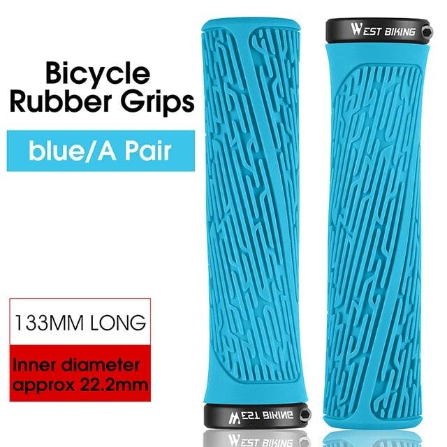 Bicycle Handlebar Grips Cycling Bicycle Accessories Non - Slip Bicycle Handlebar Grips Bike Handle Ergonomic Shockproof Bicycle Handle Grip With Adjustable Aluminum Lock For Mountain Bike - UrbanCycling.com
