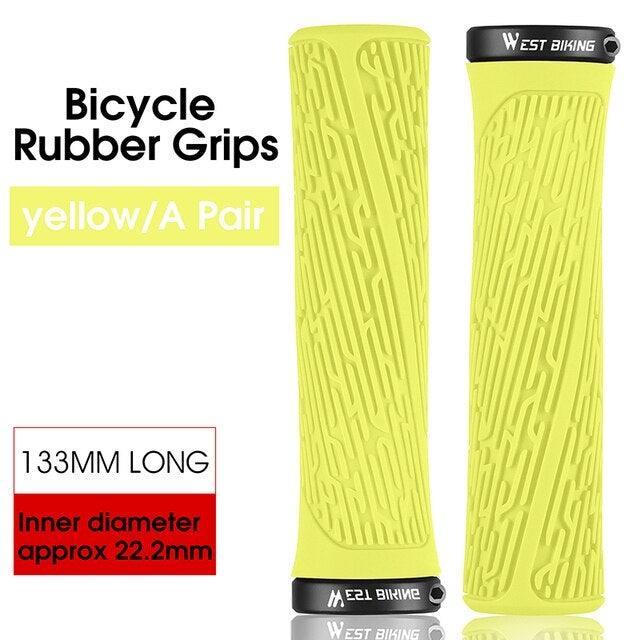 Bicycle Handlebar Grips Cycling Bicycle Accessories Non - Slip Bicycle Handlebar Grips Bike Handle Ergonomic Shockproof Bicycle Handle Grip With Adjustable Aluminum Lock For Mountain Bike - UrbanCycling.com