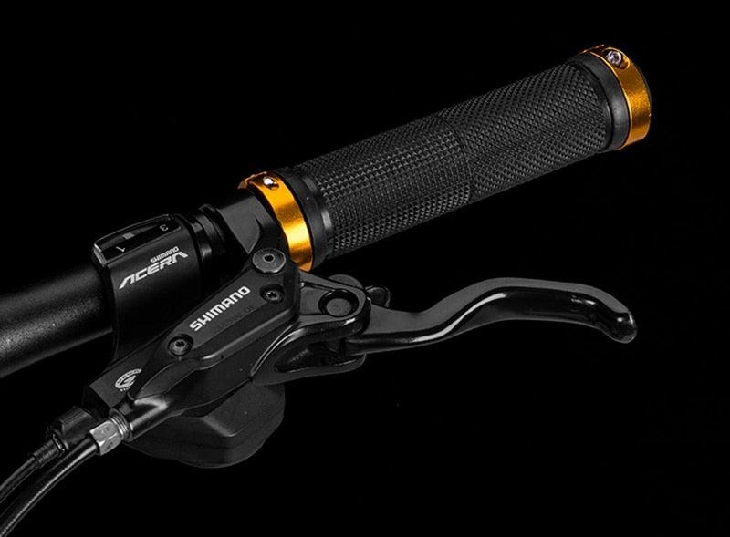 Bicycle Handlebar Grips Cycling Bicycle Accessories Non - Slip Bicycle Handlebar Grips Bike Handle Ergonomic Shockproof Bicycle Handle Grip With Adjustable Aluminum Lock For Mountain Bike - UrbanCycling.com