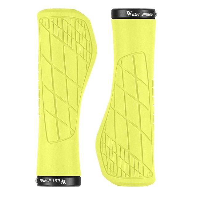 Bicycle Handlebar Grips Cycling Bicycle Accessories Non - Slip Bicycle Handlebar Grips Bike Handle Ergonomic Shockproof Bicycle Handle Grip With Adjustable Aluminum Lock For Mountain Bike - UrbanCycling.com