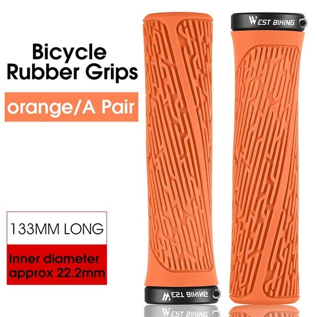 Bicycle Handlebar Grips Cycling Bicycle Accessories Non - Slip Bicycle Handlebar Grips Bike Handle Ergonomic Shockproof Bicycle Handle Grip With Adjustable Aluminum Lock For Mountain Bike - UrbanCycling.com