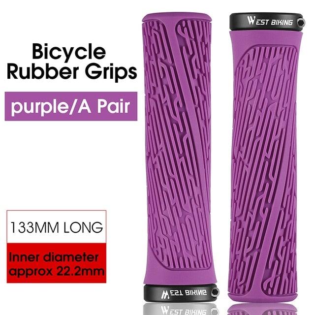 Bicycle Handlebar Grips Cycling Bicycle Accessories Non - Slip Bicycle Handlebar Grips Bike Handle Ergonomic Shockproof Bicycle Handle Grip With Adjustable Aluminum Lock For Mountain Bike - UrbanCycling.com