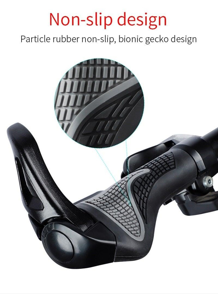 Bicycle Handlebar Grips Cycling Bicycle Accessories Non - Slip Bicycle Handlebar Grips Bike Handle Ergonomic Shockproof Bicycle Handle Grip With Adjustable Aluminum Lock For Mountain Bike - UrbanCycling.com