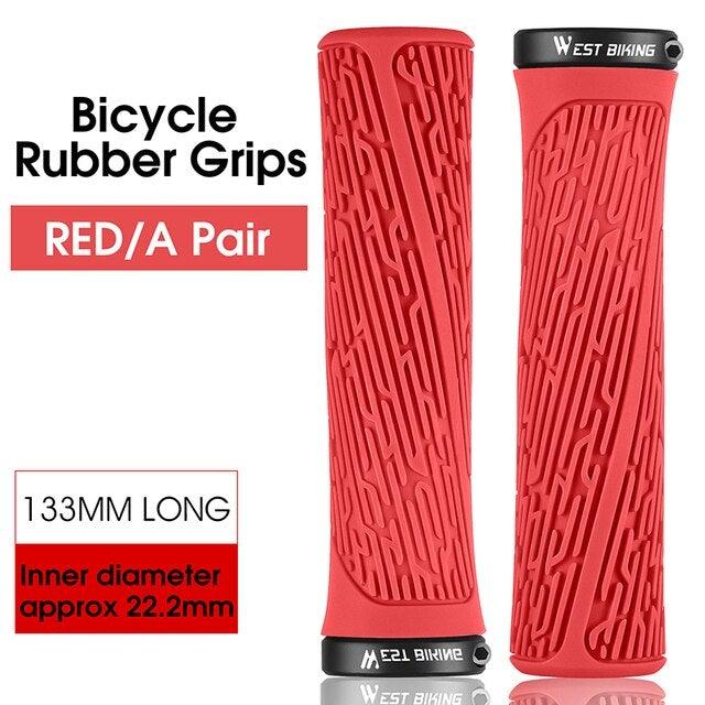 Bicycle Handlebar Grips Cycling Bicycle Accessories Non - Slip Bicycle Handlebar Grips Bike Handle Ergonomic Shockproof Bicycle Handle Grip With Adjustable Aluminum Lock For Mountain Bike - UrbanCycling.com