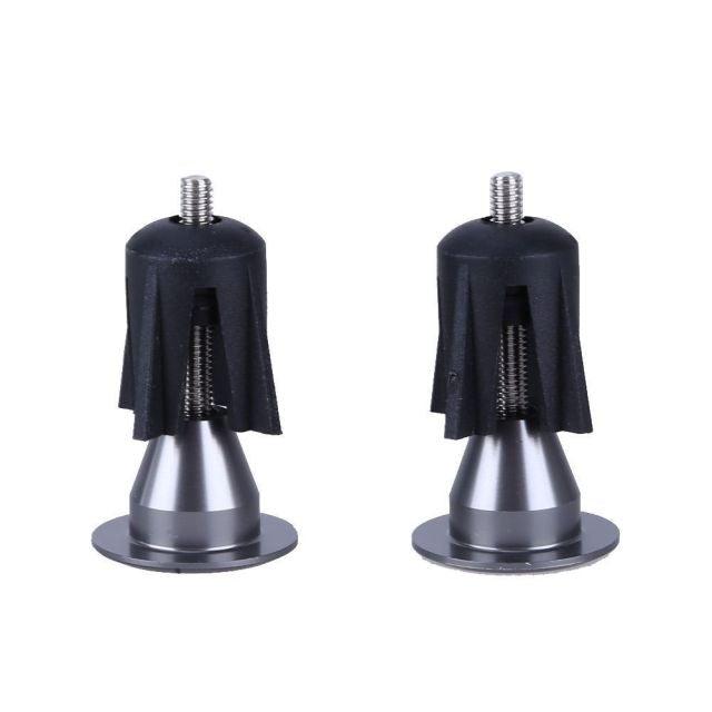Bicycle Handlebar Rubber Grip End Cap Aluminium Alloy Lock Mountain Bike Handle Bar Grip Anti - Slip Bicycle Skid - Proof Grips Handlebar Cover Widen Holding Surface Unti - Skid Bike Grips Shockproof Handlebar Cover Ergonomic Design - UrbanCycling.com