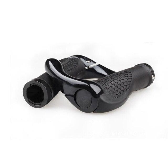 Bicycle Handlebar Rubber Grip End Cap Aluminium Alloy Lock Mountain Bike Handle Bar Grip Anti - Slip Bicycle Skid - Proof Grips Handlebar Cover Widen Holding Surface Unti - Skid Bike Grips Shockproof Handlebar Cover Ergonomic Design - UrbanCycling.com