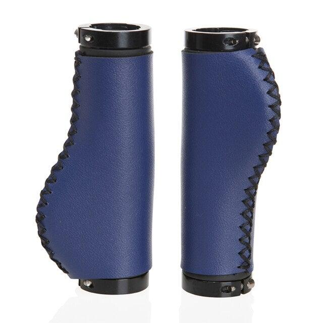 Bicycle Locking Grip Wear - Resistant Leather Non - Slip Grip Cover Mountain Bike Handlebar Lock - on Bike Handlebar Grips Locking Non - Slip - PU Bicycle Handle Grip Widen Holding Surface For Cycling Mountain And Bicycles Accessories - UrbanCycling.com