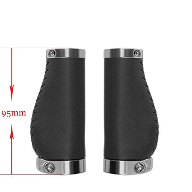 Bicycle Locking Grip Wear - Resistant Leather Non - Slip Grip Cover Mountain Bike Handlebar Lock - on Bike Handlebar Grips Locking Non - Slip - PU Bicycle Handle Grip Widen Holding Surface For Cycling Mountain And Bicycles Accessories - UrbanCycling.com