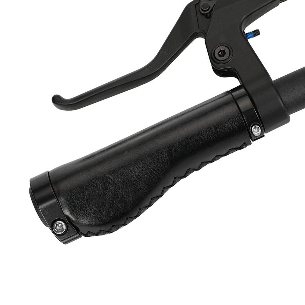Bicycle Locking Grip Wear - Resistant Leather Non - Slip Grip Cover Mountain Bike Handlebar Lock - on Bike Handlebar Grips Locking Non - Slip - PU Bicycle Handle Grip Widen Holding Surface For Cycling Mountain And Bicycles Accessories - UrbanCycling.com