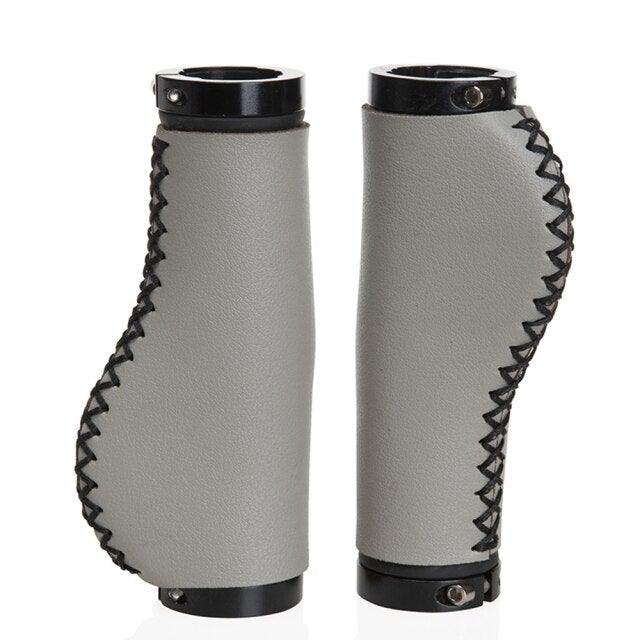 Bicycle Locking Grip Wear - Resistant Leather Non - Slip Grip Cover Mountain Bike Handlebar Lock - on Bike Handlebar Grips Locking Non - Slip - PU Bicycle Handle Grip Widen Holding Surface For Cycling Mountain And Bicycles Accessories - UrbanCycling.com