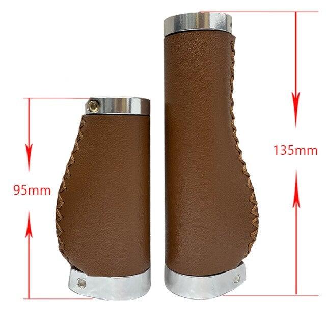 Bicycle Locking Grip Wear - Resistant Leather Non - Slip Grip Cover Mountain Bike Handlebar Lock - on Bike Handlebar Grips Locking Non - Slip - PU Bicycle Handle Grip Widen Holding Surface For Cycling Mountain And Bicycles Accessories - UrbanCycling.com