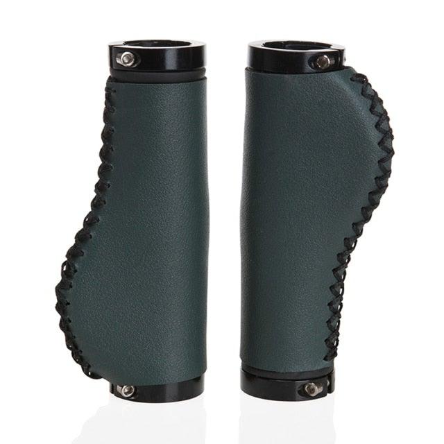Bicycle Locking Grip Wear - Resistant Leather Non - Slip Grip Cover Mountain Bike Handlebar Lock - on Bike Handlebar Grips Locking Non - Slip - PU Bicycle Handle Grip Widen Holding Surface For Cycling Mountain And Bicycles Accessories - UrbanCycling.com