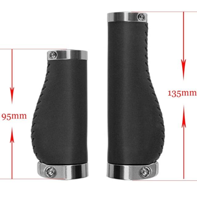 Bicycle Locking Grip Wear - Resistant Leather Non - Slip Grip Cover Mountain Bike Handlebar Lock - on Bike Handlebar Grips Locking Non - Slip - PU Bicycle Handle Grip Widen Holding Surface For Cycling Mountain And Bicycles Accessories - UrbanCycling.com