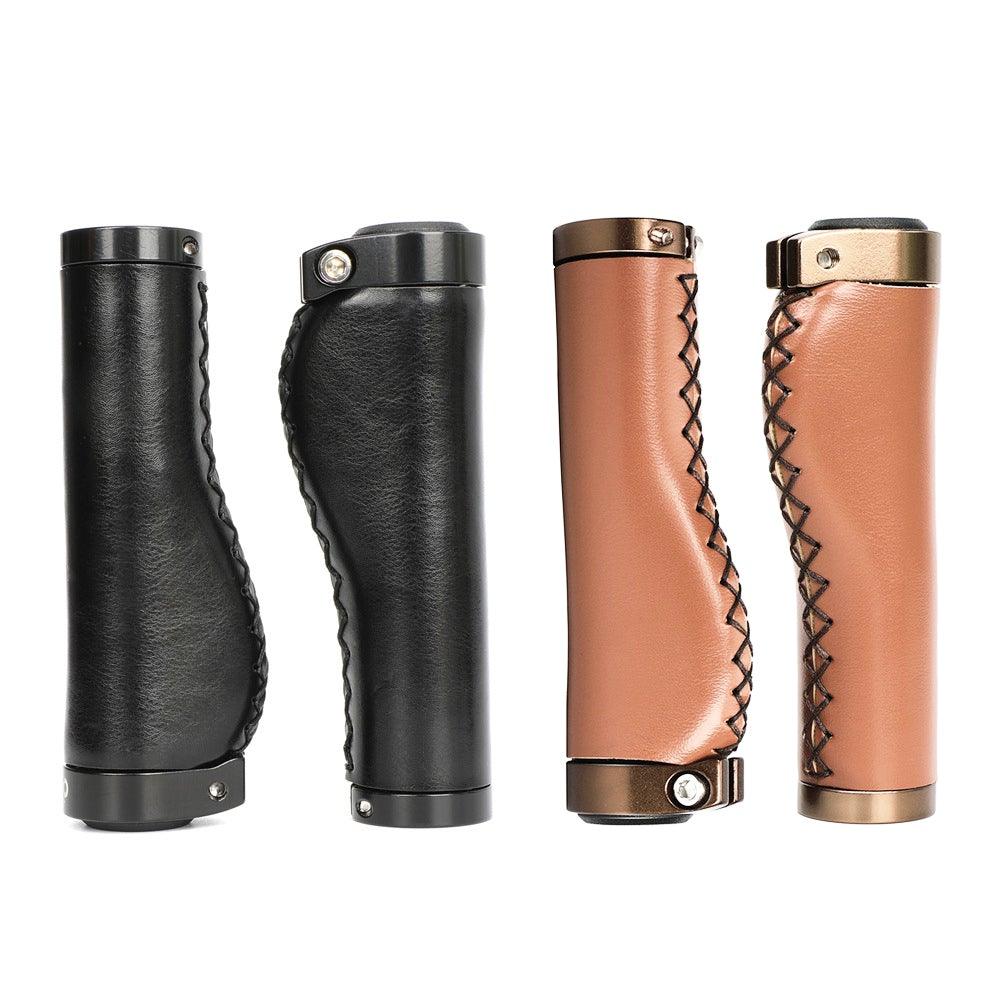 Bicycle Locking Grip Wear - Resistant Leather Non - Slip Grip Cover Mountain Bike Handlebar Lock - on Bike Handlebar Grips Locking Non - Slip - PU Bicycle Handle Grip Widen Holding Surface For Cycling Mountain And Bicycles Accessories - UrbanCycling.com