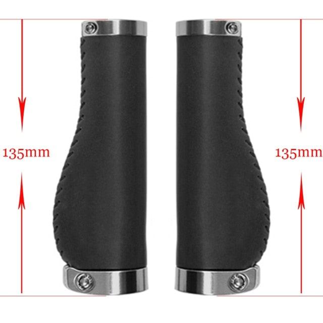 Bicycle Locking Grip Wear - Resistant Leather Non - Slip Grip Cover Mountain Bike Handlebar Lock - on Bike Handlebar Grips Locking Non - Slip - PU Bicycle Handle Grip Widen Holding Surface For Cycling Mountain And Bicycles Accessories - UrbanCycling.com