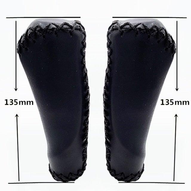 Bicycle Locking Grip Wear - Resistant Leather Non - Slip Grip Cover Mountain Bike Handlebar Lock - on Bike Handlebar Grips Locking Non - Slip - PU Bicycle Handle Grip Widen Holding Surface For Cycling Mountain And Bicycles Accessories - UrbanCycling.com