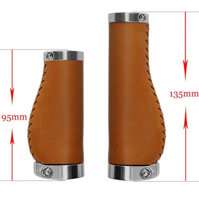 Bicycle Locking Grip Wear - Resistant Leather Non - Slip Grip Cover Mountain Bike Handlebar Lock - on Bike Handlebar Grips Locking Non - Slip - PU Bicycle Handle Grip Widen Holding Surface For Cycling Mountain And Bicycles Accessories - UrbanCycling.com