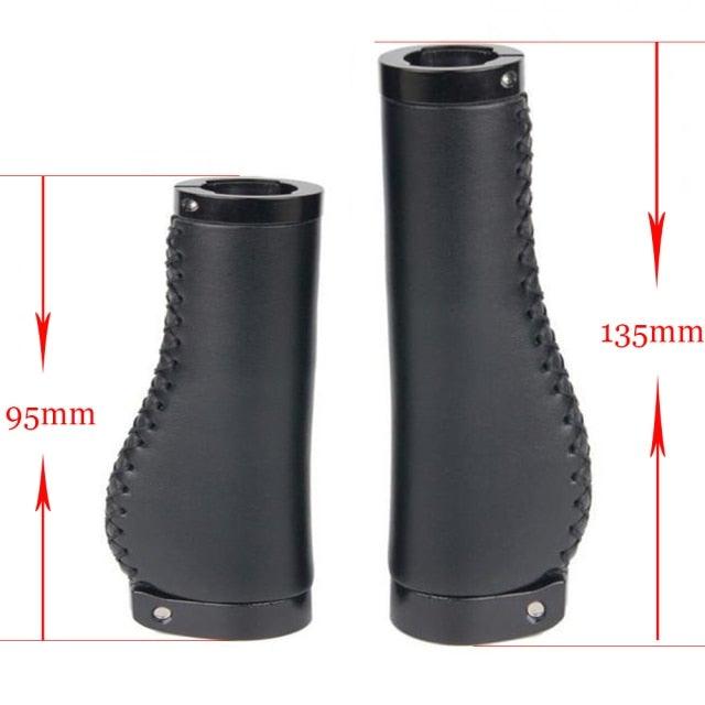 Bicycle Locking Grip Wear - Resistant Leather Non - Slip Grip Cover Mountain Bike Handlebar Lock - on Bike Handlebar Grips Locking Non - Slip - PU Bicycle Handle Grip Widen Holding Surface For Cycling Mountain And Bicycles Accessories - UrbanCycling.com