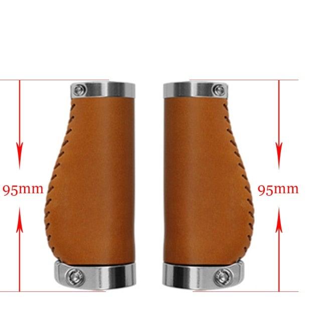 Bicycle Locking Grip Wear - Resistant Leather Non - Slip Grip Cover Mountain Bike Handlebar Lock - on Bike Handlebar Grips Locking Non - Slip - PU Bicycle Handle Grip Widen Holding Surface For Cycling Mountain And Bicycles Accessories - UrbanCycling.com