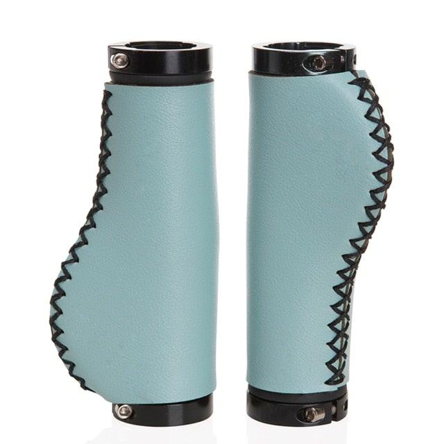 Bicycle Locking Grip Wear - Resistant Leather Non - Slip Grip Cover Mountain Bike Handlebar Lock - on Bike Handlebar Grips Locking Non - Slip - PU Bicycle Handle Grip Widen Holding Surface For Cycling Mountain And Bicycles Accessories - UrbanCycling.com