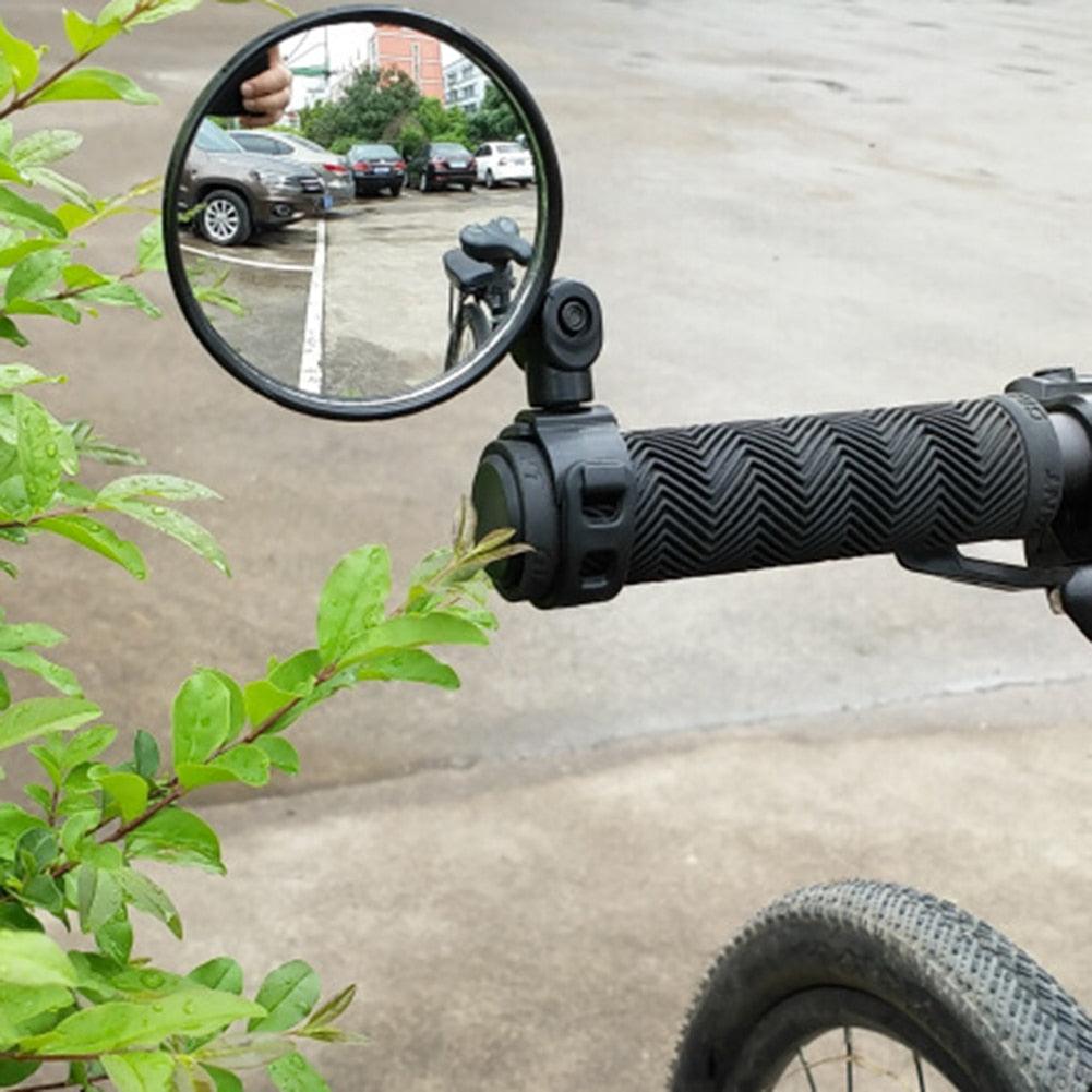 Bicycle Rearview Mirror Universal Handlebar Rearview Mirror 360 degree Rotate Rear View For Bike Bicycle Cycling Accessories Bicycle Rear Adjustable Rearview Mirror 360° Rotatable Rear - View Mirrors Handlebar Mounted Glass Mirror Universal Rearview - UrbanCycling.com