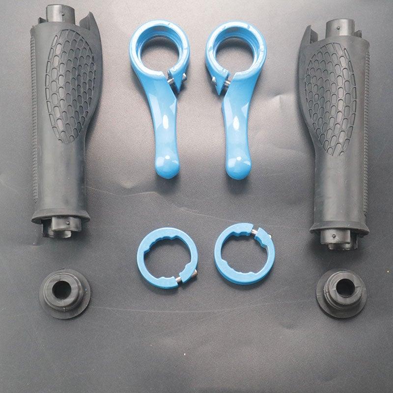 Bicycle Skid - Proof Grips Bicycle Grip Handlebar End Cap Aluminium Alloy Lock Mountain Handle Bar Grip Anti - Skid Rubber Ergonomic Anti - slip Handlebar Grips For Bicycle Mountain Bike Handle Bar With Non - Slip Grip - UrbanCycling.com