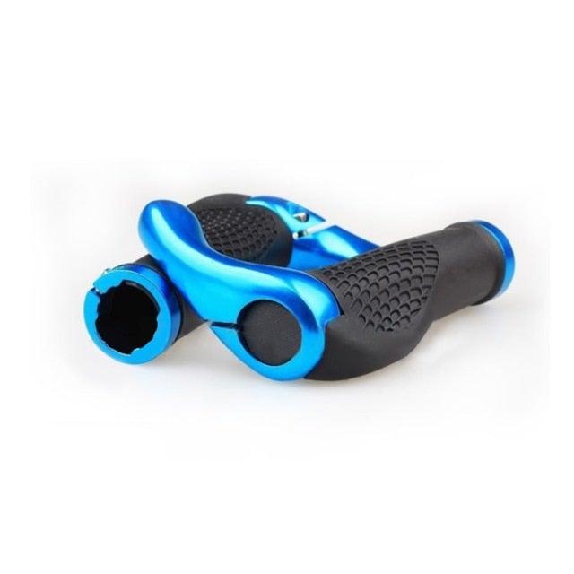 Bicycle Skid - Proof Grips Bicycle Grip Handlebar End Cap Aluminium Alloy Lock Mountain Handle Bar Grip Anti - Skid Rubber Ergonomic Anti - slip Handlebar Grips For Bicycle Mountain Bike Handle Bar With Non - Slip Grip - UrbanCycling.com