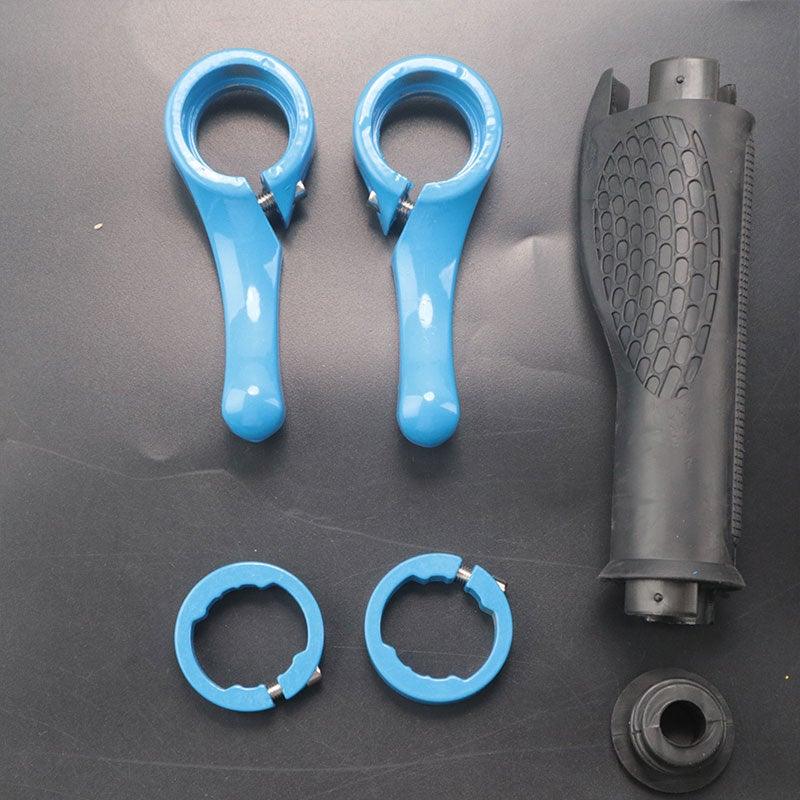 Bicycle Skid - Proof Grips Bicycle Grip Handlebar End Cap Aluminium Alloy Lock Mountain Handle Bar Grip Anti - Skid Rubber Ergonomic Anti - slip Handlebar Grips For Bicycle Mountain Bike Handle Bar With Non - Slip Grip - UrbanCycling.com