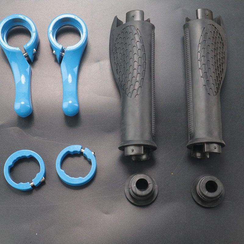 Bicycle Skid - Proof Grips Bicycle Grip Handlebar End Cap Aluminium Alloy Lock Mountain Handle Bar Grip Anti - Skid Rubber Ergonomic Anti - slip Handlebar Grips For Bicycle Mountain Bike Handle Bar With Non - Slip Grip - UrbanCycling.com