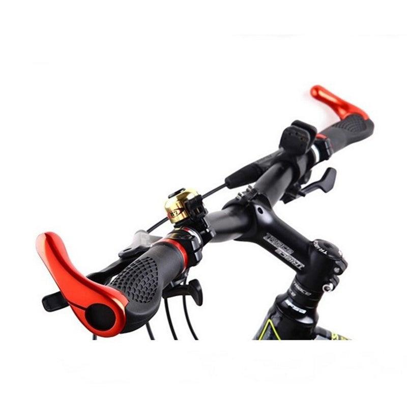 Bicycle Skid - Proof Grips Bicycle Grip Handlebar End Cap Aluminium Alloy Lock Mountain Handle Bar Grip Anti - Skid Rubber Ergonomic Anti - slip Handlebar Grips For Bicycle Mountain Bike Handle Bar With Non - Slip Grip - UrbanCycling.com