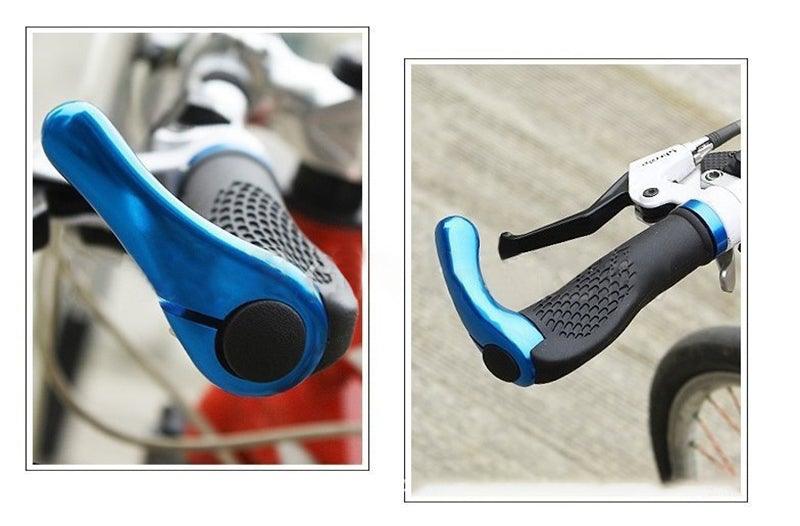 Bicycle Skid - Proof Grips Bicycle Grip Handlebar End Cap Aluminium Alloy Lock Mountain Handle Bar Grip Anti - Skid Rubber Ergonomic Anti - slip Handlebar Grips For Bicycle Mountain Bike Handle Bar With Non - Slip Grip - UrbanCycling.com
