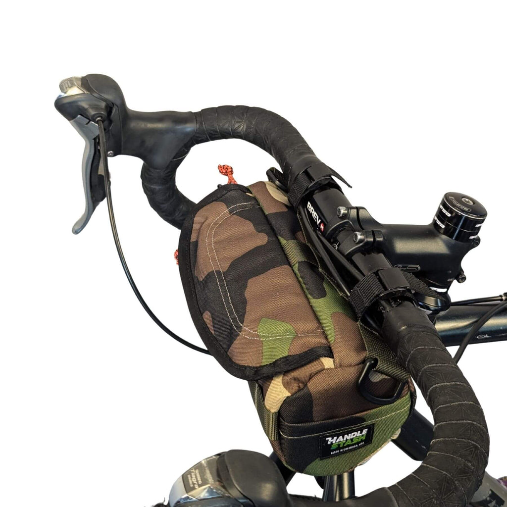 Bigmouth Burrito Handlebar Bag - Blazin Camo - UrbanCycling.com