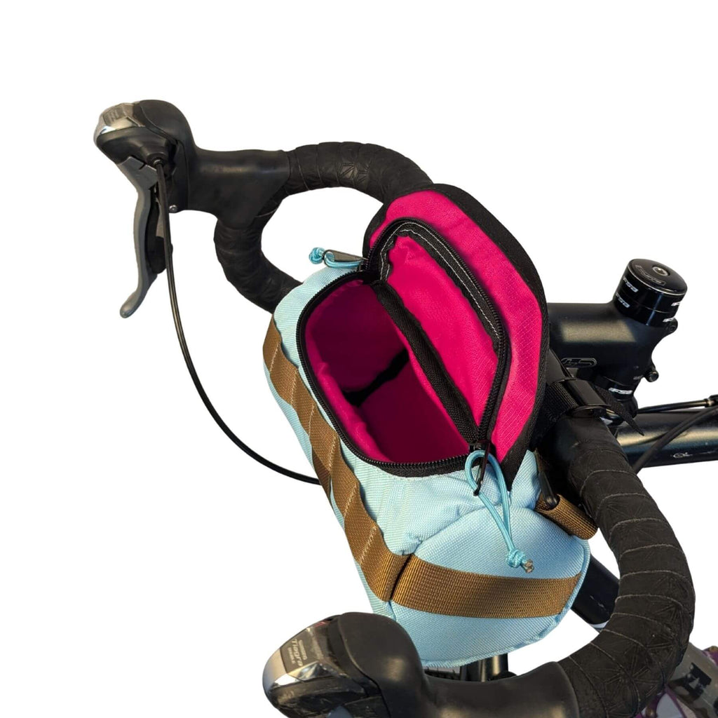 Bigmouth Burrito Handlebar Bag - Miami Nice - UrbanCycling.com
