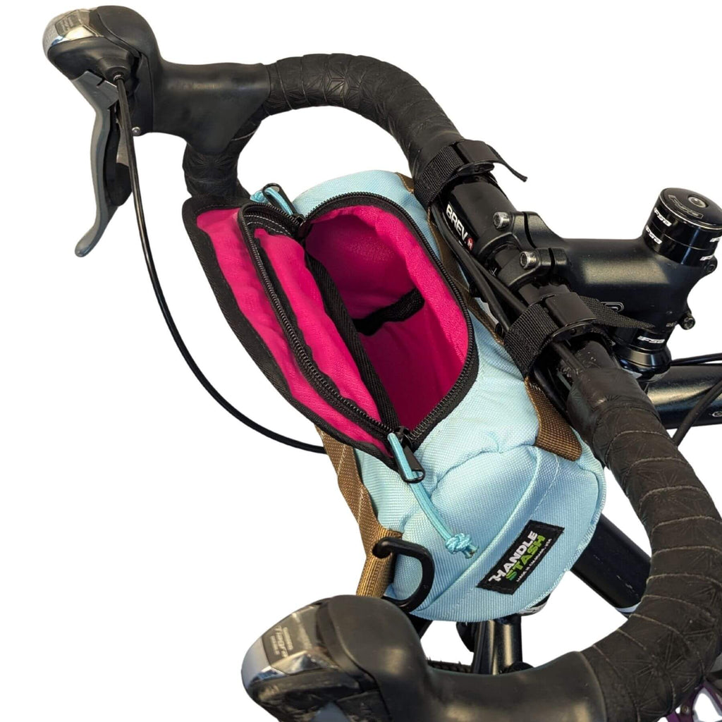 Bigmouth Burrito Handlebar Bag - Miami Nice - UrbanCycling.com