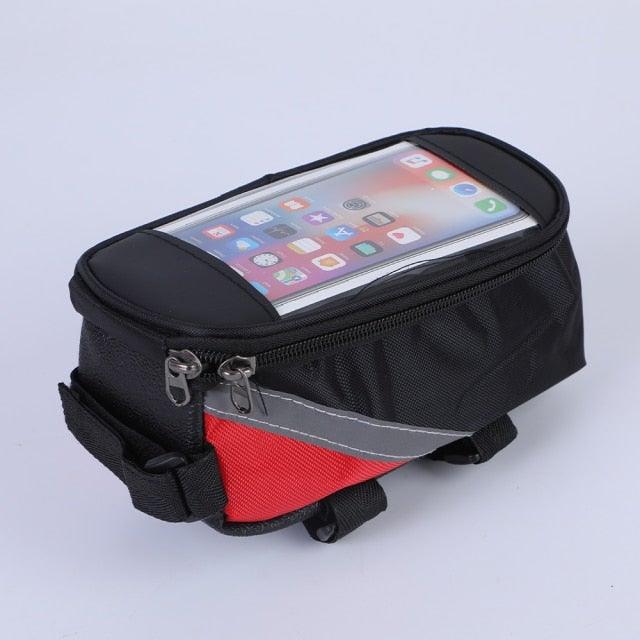 Bike Bag Bicycle Bag Phone Case For Bicycle Cycling Mobile Bike Accessories Head Tube Cell Mobile Phone Bag Case Waterproof Bike Handlebar Bag Bicycle Phone Mount Bicycle Phone Mount Holder Pouch Bag Cycling Frame - UrbanCycling.com