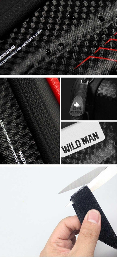 Bike Bag Frame Front Top Tube Waterproof Hard Shell Cycling Bag Touch Screen Phone Case Bicycle Accessories Bike Phone Mount Bag Cycling Waterproof Front Frame Top Tube Handlebar Bag With Touch Screen Holder Case - UrbanCycling.com