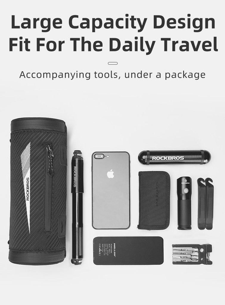 Bike Bag Front Bicycle Portable Handlebar Multi - purpose Large Capacity Backpack Road Cycling Frame Tube Bag Bike Handlebar Bag Front Frame Bag Bike Basket Storage Bag Bicycle Top Tube Bag Lightweight With Shoulder Straps For Road Mountain Bike Cycling - UrbanCycling.com