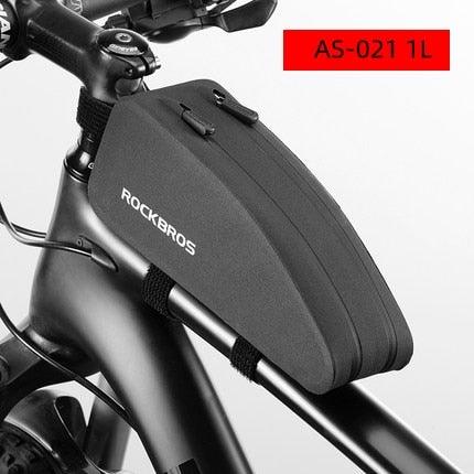 Bike Bag Waterproof Reflective Front Top Frame Tube Bag Large Capacity Ultralight Bicycle Bag Cycling Bike Top Tube Bag Front Frame Bag Water - resistant Bike Storage Bag Large Bike Pouch - UrbanCycling.com