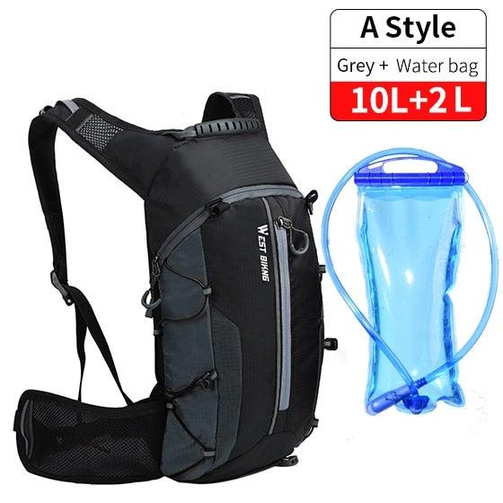 Bike Bags Portable Waterproof Backpack Cycling Water Bag Outdoor Sport Climbing Hiking Pouch Hydration Backpack Bike Backpack Mountain Biking Daypack Cycling Hiking Bicycle 10L - UrbanCycling.com
